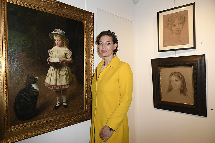 Sarah Kronsbein / 500 Jahre Bayerisches Staatsorchester und 100 Jahre Karl & Faber im Auktionshaus Karl & Faber in München am 23.05.2023 Foto: BrauerPhotos / S.Brauer 